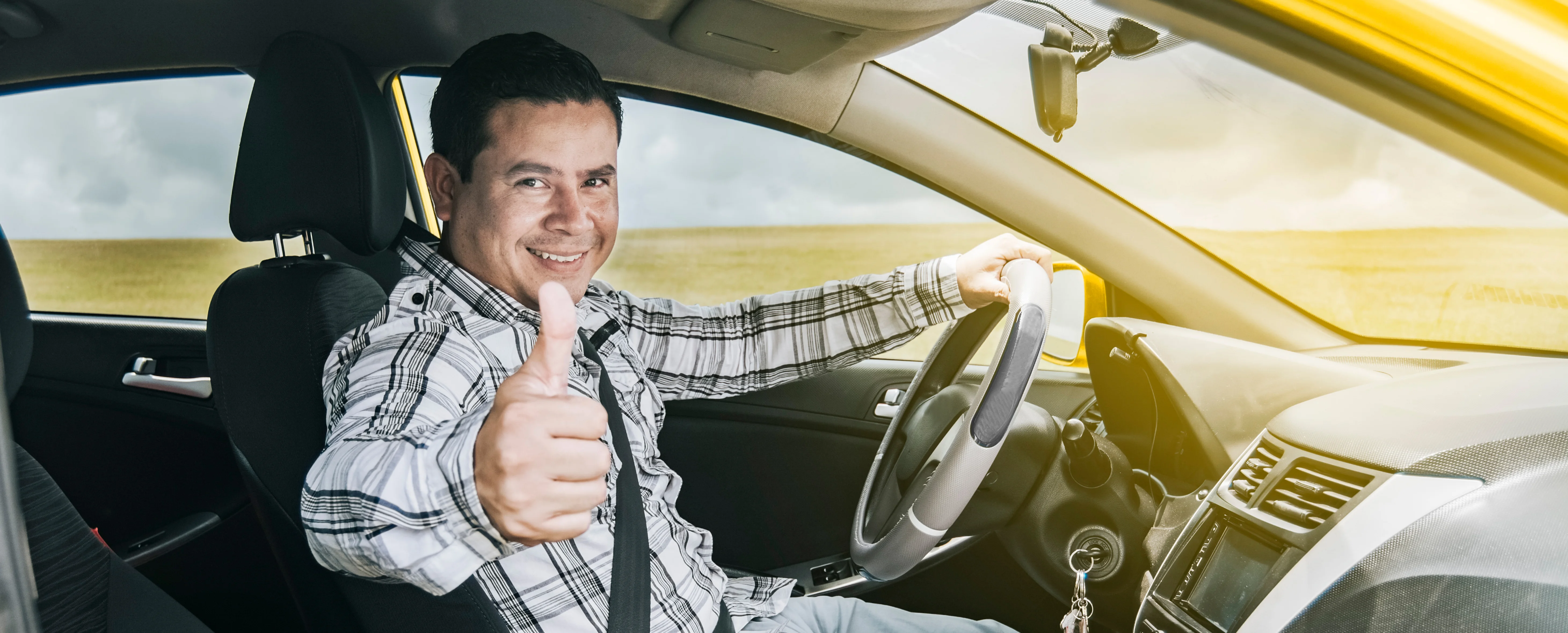 Conductor de taxi Sobre Ruedas