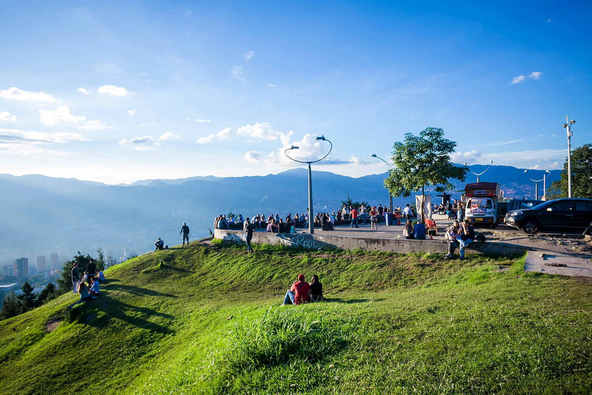 Mirador de las Palmas en Medellín
