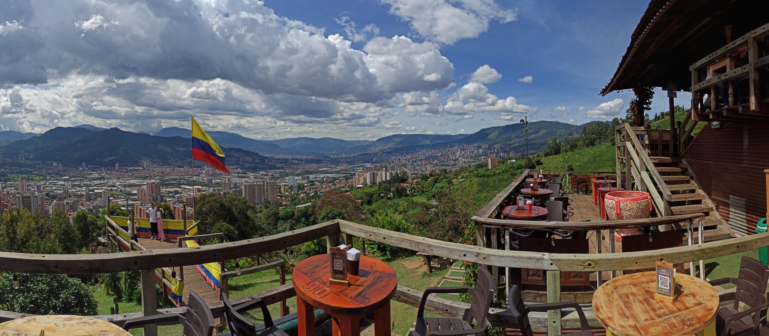 Mirador La Octava en Medellín