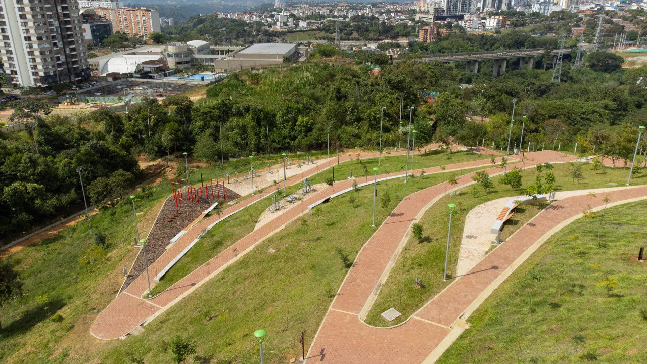 Parque bosque lagos del cacique en Bucaramanga