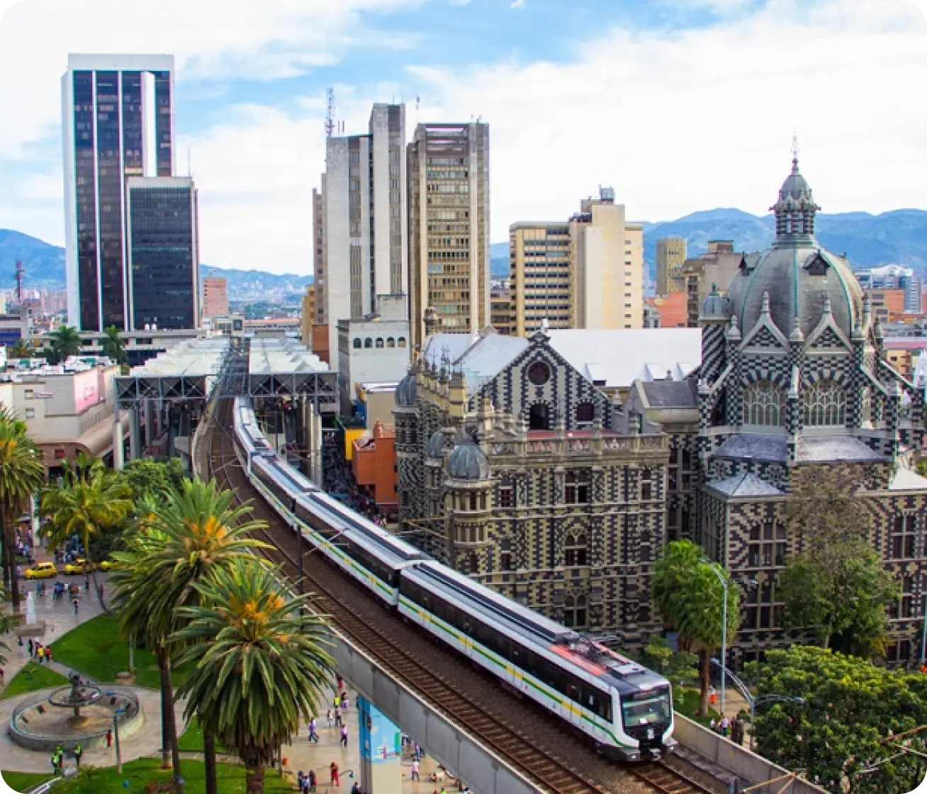 Metro elevado de Medellín