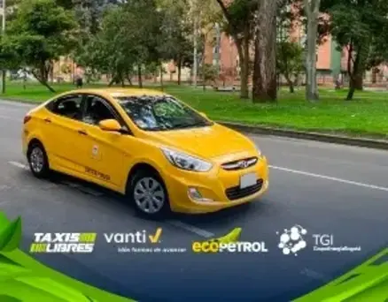 Taxi con gas natural de Taxis Libres