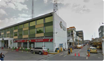 Sede principal de Taxis Libres en el Centro Comercial Carrera